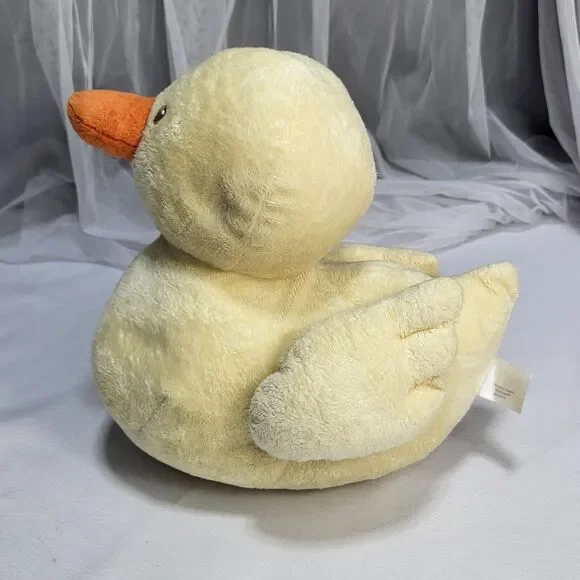 Baby Gund 9" Webber Yellow Duck Stuffed Animal Plush Nursery Time Lovey - Picture 3 of 10